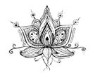 'www.lenaspataget.se logga löv för hälsa och välmående yoga ikon blomma'